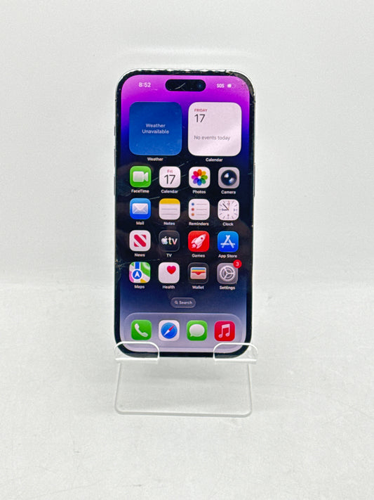 Apple iPhone 14 Pro 6.1" 128GB Purple T-Mobile Broken