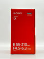 Sony SEL55210 55-210mm F4.5-6.3 OSS E Mount Lens - New - image 3