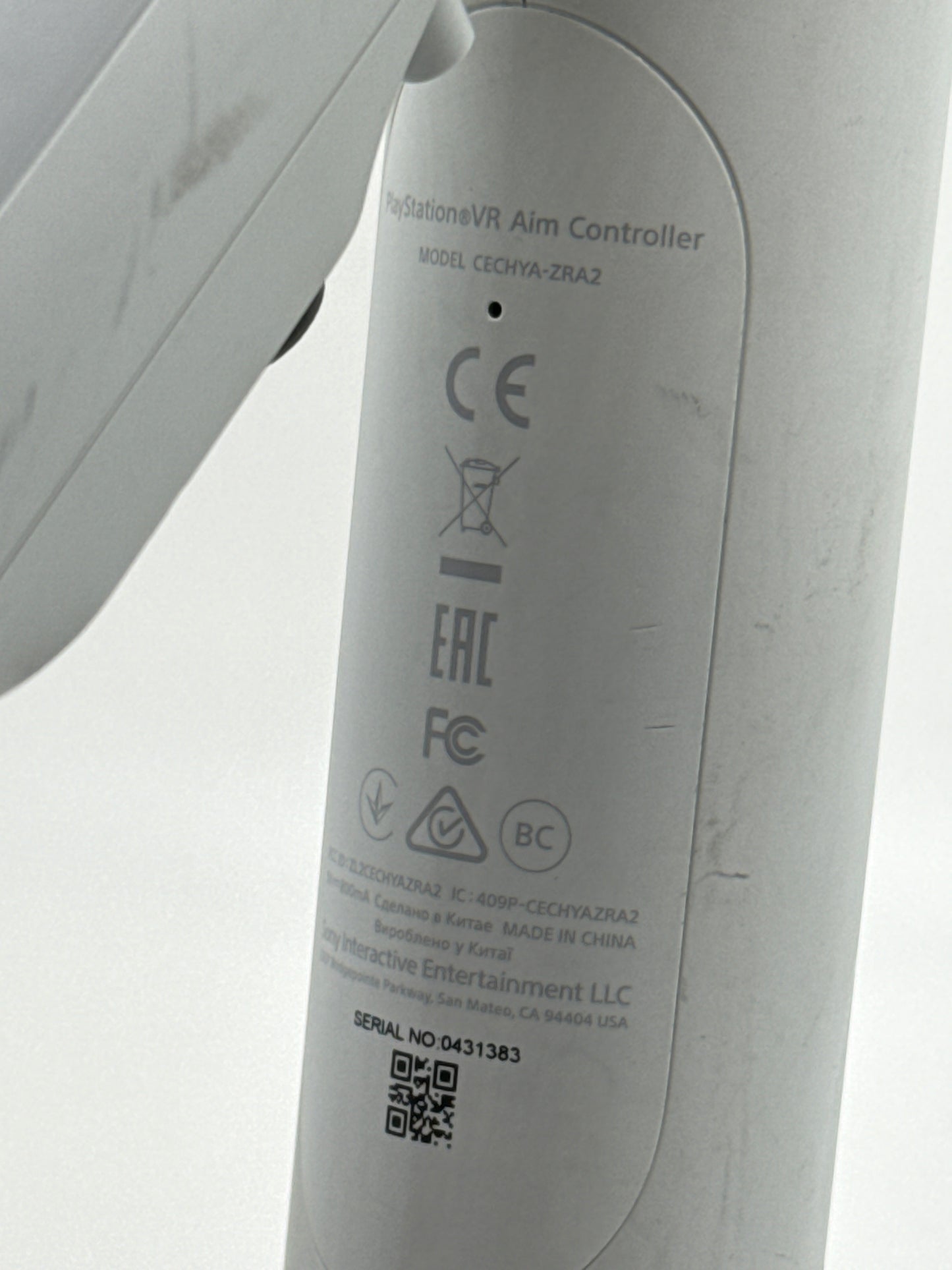 Sony PlayStation 4 VR Headset with Camera & Aim Gun