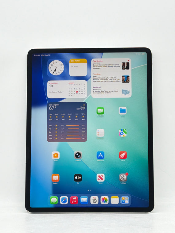 Apple iPad Pro 4th Gen 12.9" A2229 256GB Wi-Fi Only Silver