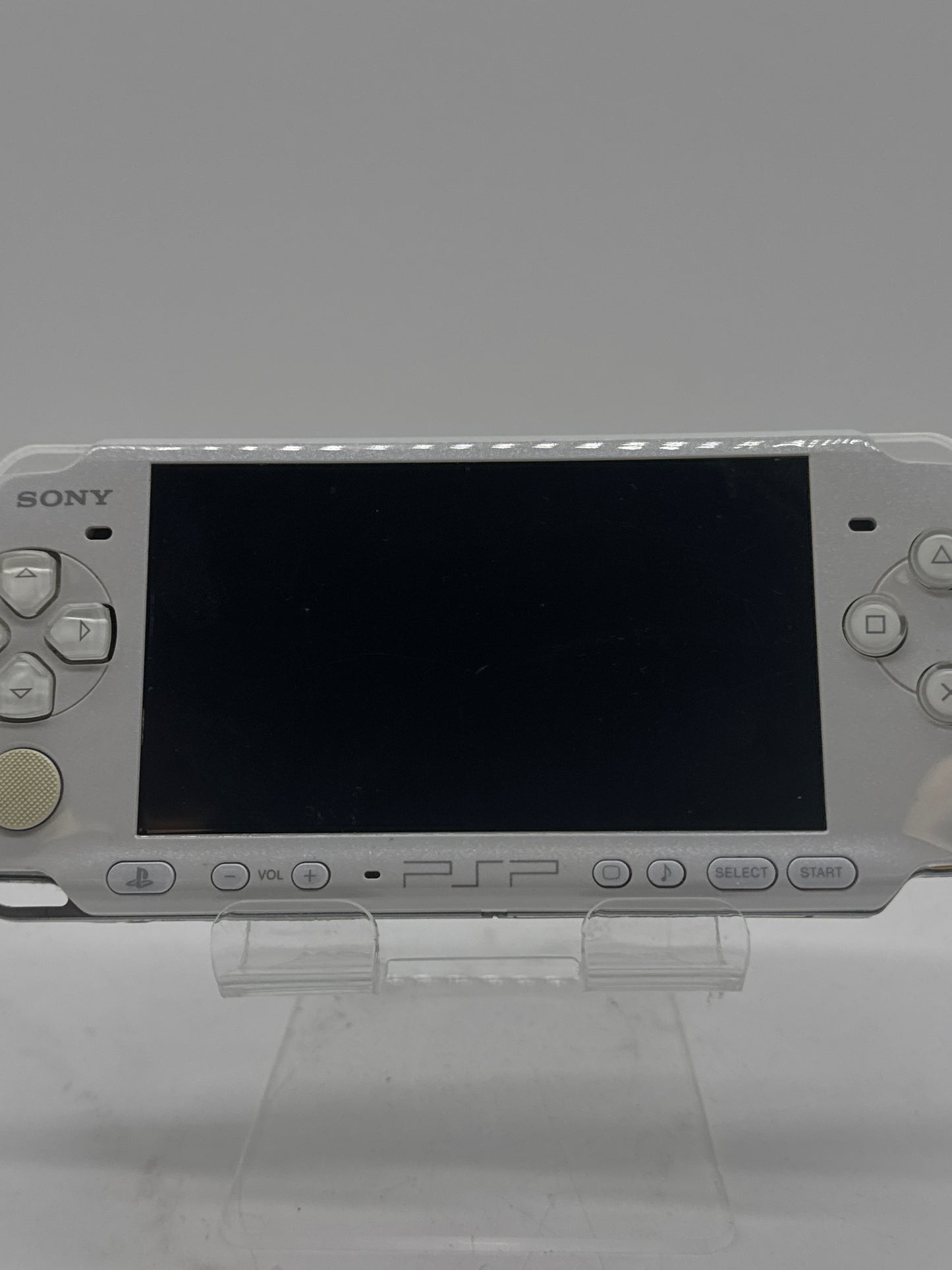 Sony PlayStation PSP-3000 Crystal White Console Only For Parts  !READ