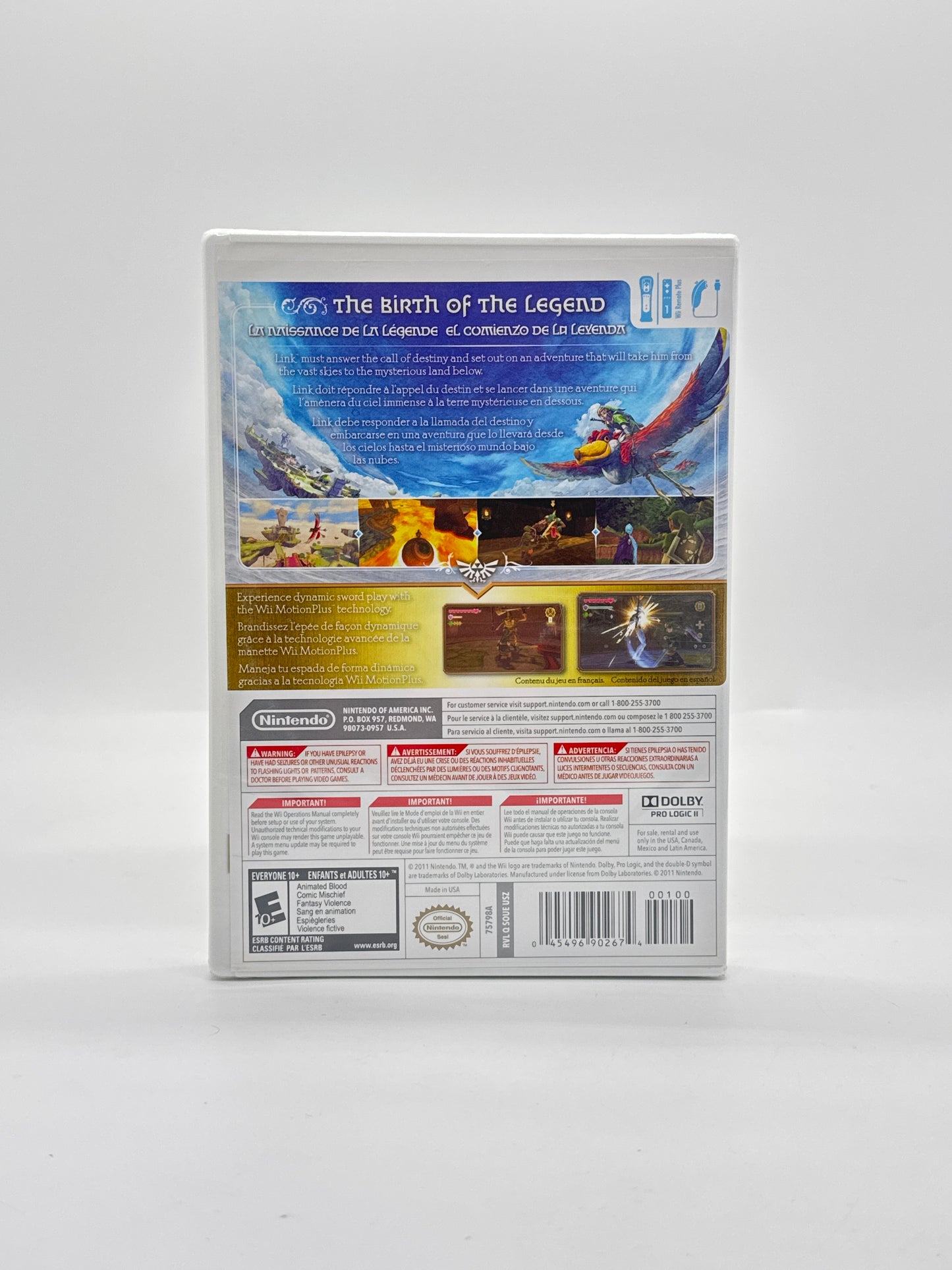 The Legend of Zelda: Skyward Sword (Nintendo Wii, 2011) – Brand New Sealed