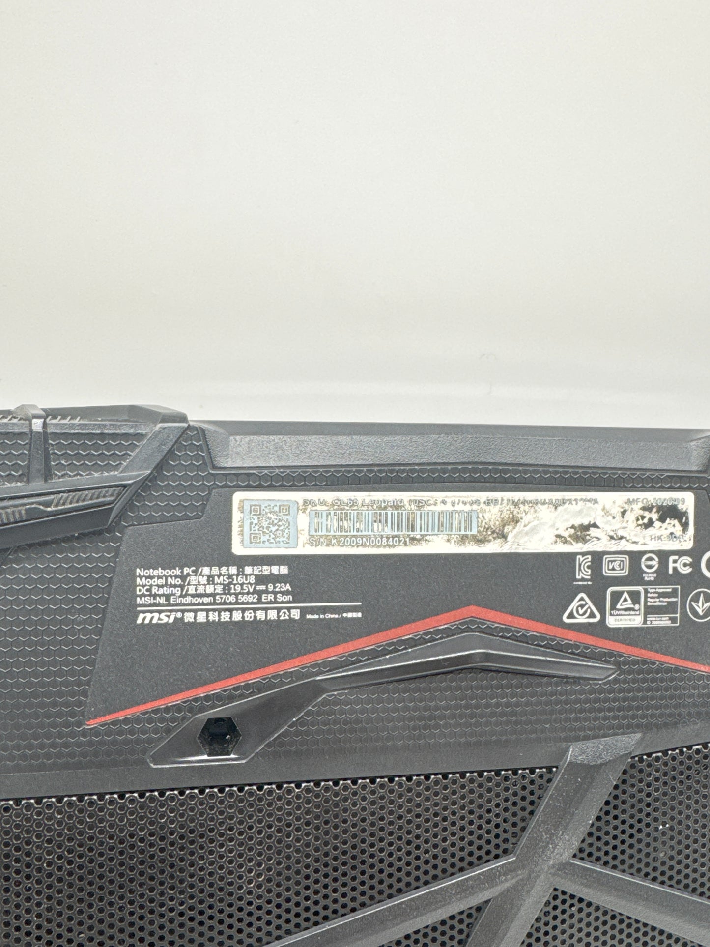 MSI GL65 Leopard 15.6" i7-10750H 16GB RAM 512GB SSD GTX 1650Ti 4GB - Bad Display