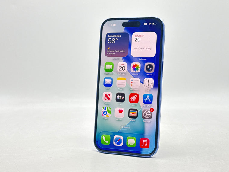 Boost Apple iPhone 16 6.1" A3081 128GB Ultramarine For Parts