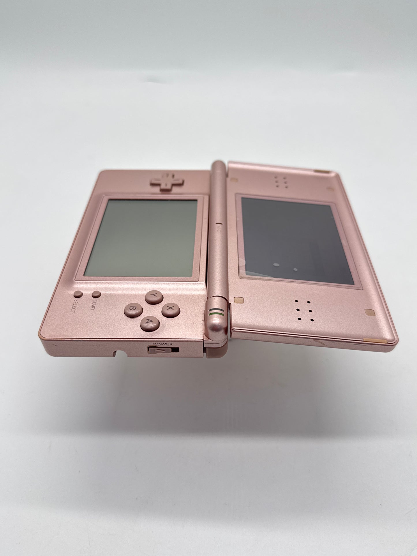 Nintendo DS Lite USG-001 Metallic Rose Console #48 Bad Hinge