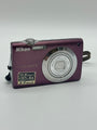 Nikon Coolpix S3000 Digital Camera Purple - Lens error For Parts - image 3