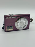 Nikon Coolpix S3000 Digital Camera Purple - Lens error For Parts image 3