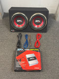 SDX 10" 800W Extreme Power Bass Subwoofer with SPX  Audio 2 Channel Amlieries AP06400 image 1