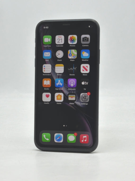 T-Mobile Apple iPhone XR A1984 64GB Black 90% BH