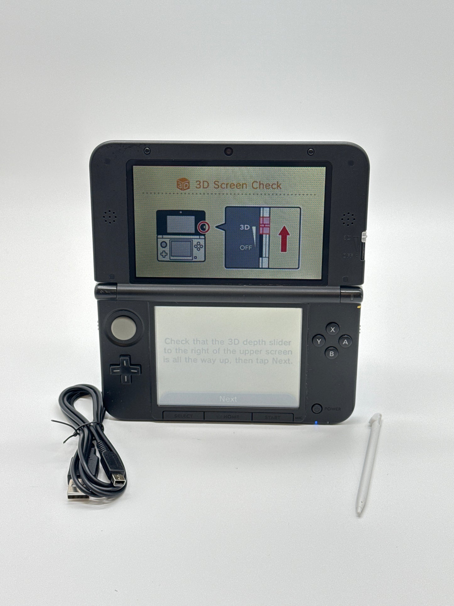 Nintendo 3DS XL LL SPR-001(JPN) Metallic Blue Console #28