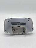 Nintendo Game Boy Advance AGB-001 Silver Console #636 No Back Lid Yellowed Display AS IS image 2