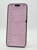 Unlocked Apple iPhone 16 Pro Max A3084 256GB Black 90% BH - Black Spot On Screen image 2