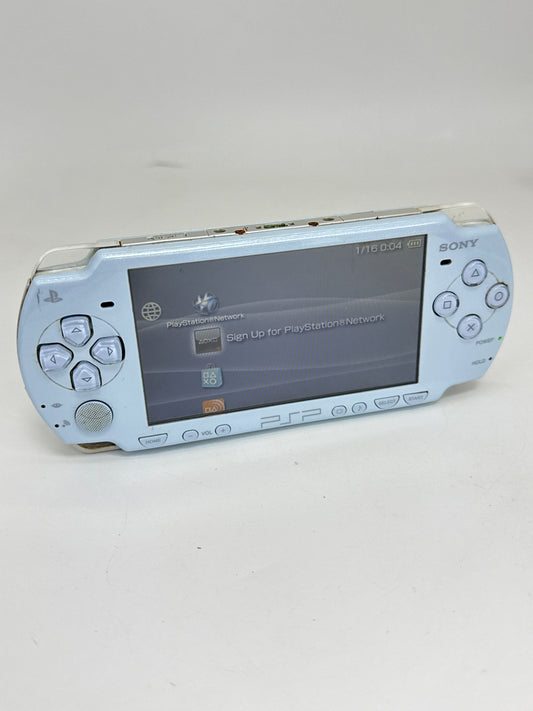 Sony PSP-2000 Blue Console #93 No Battery No Back Lid No Charger AS IS