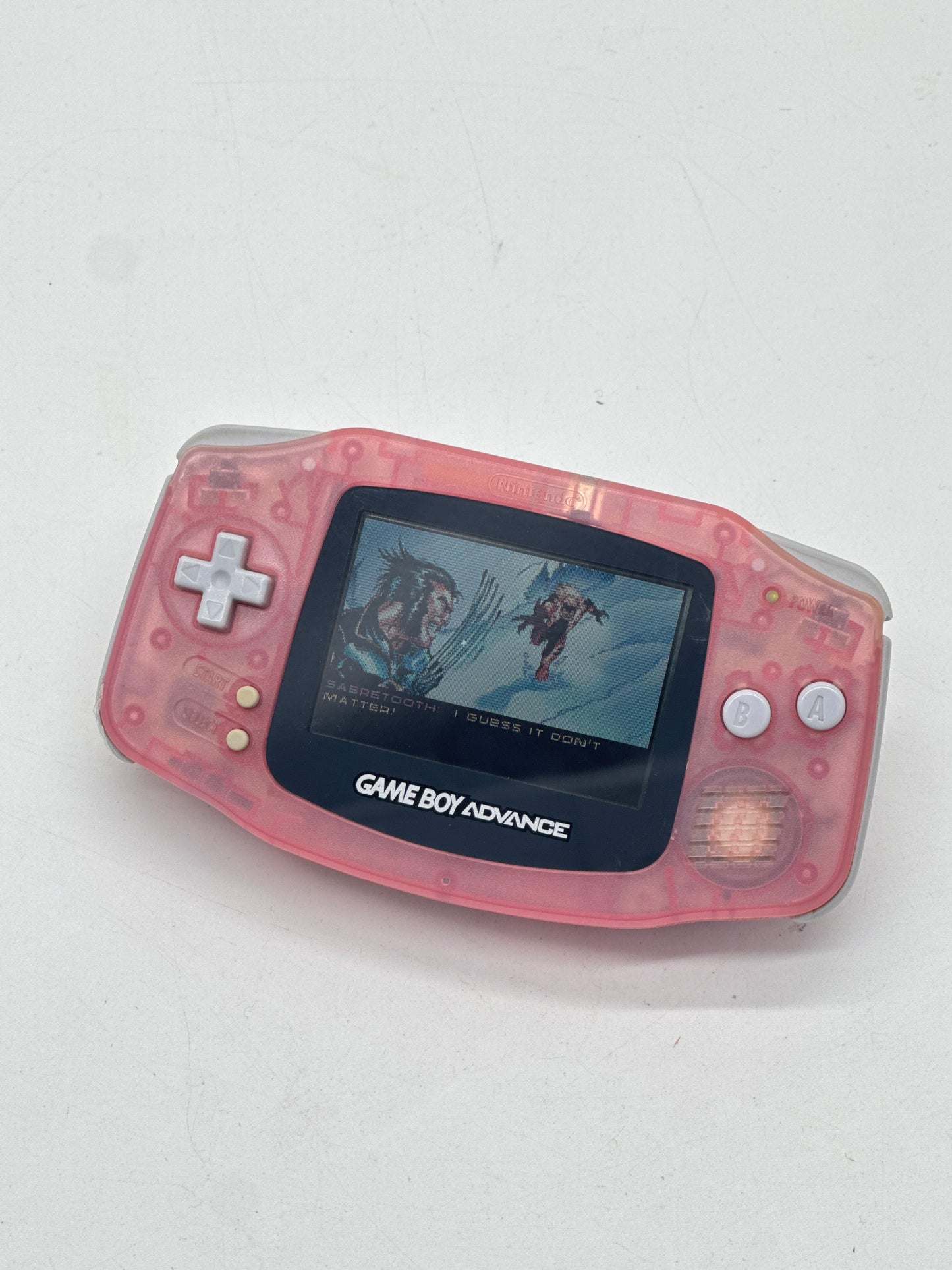 Nintendo Game Boy Advance AGB-001 Console #637 Powers On When Toggle AS IS