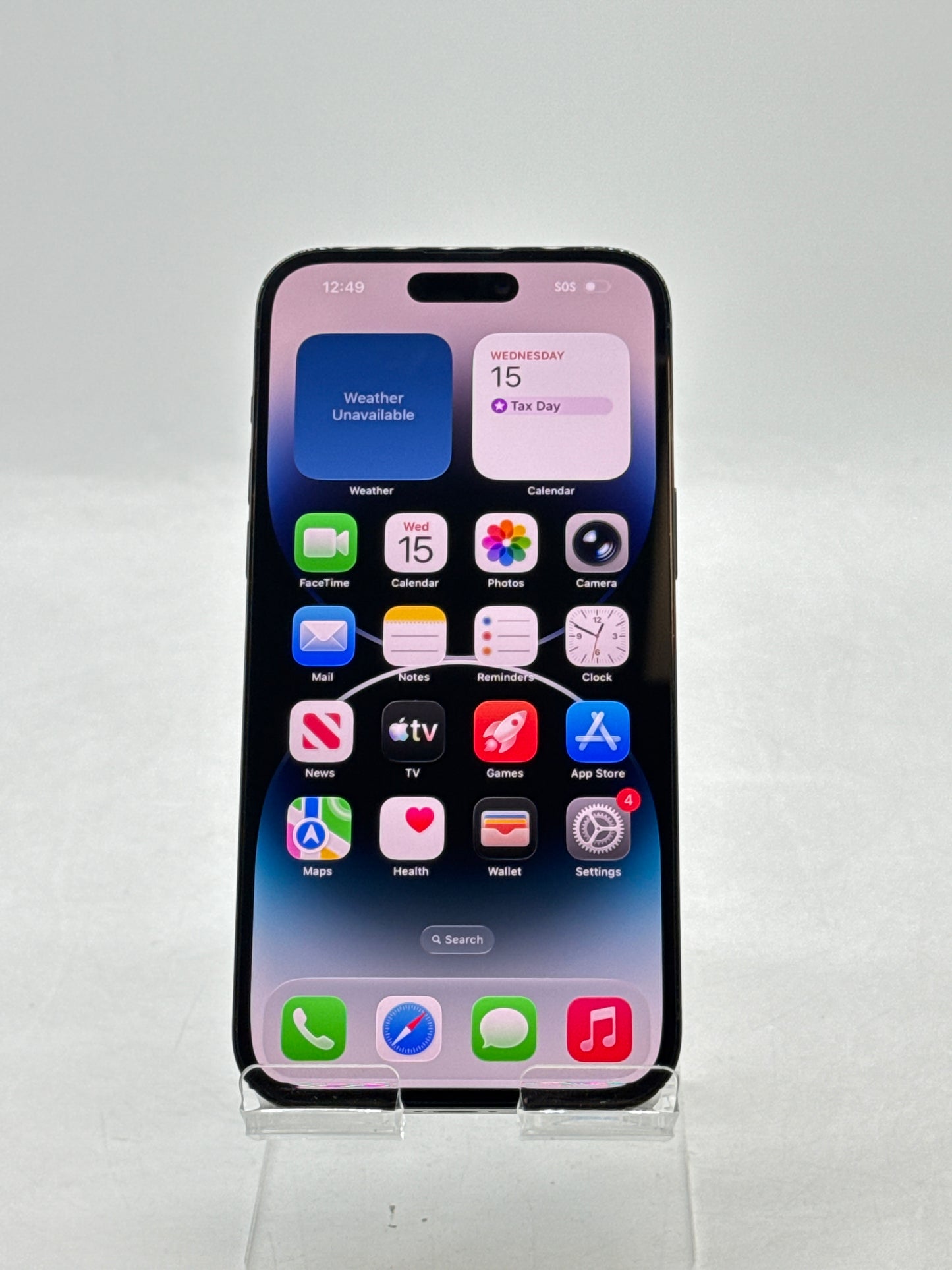 AT&T Apple iPhone 14 Pro Max A2651 1TB Space Black 87% BH - AfterMarket Display