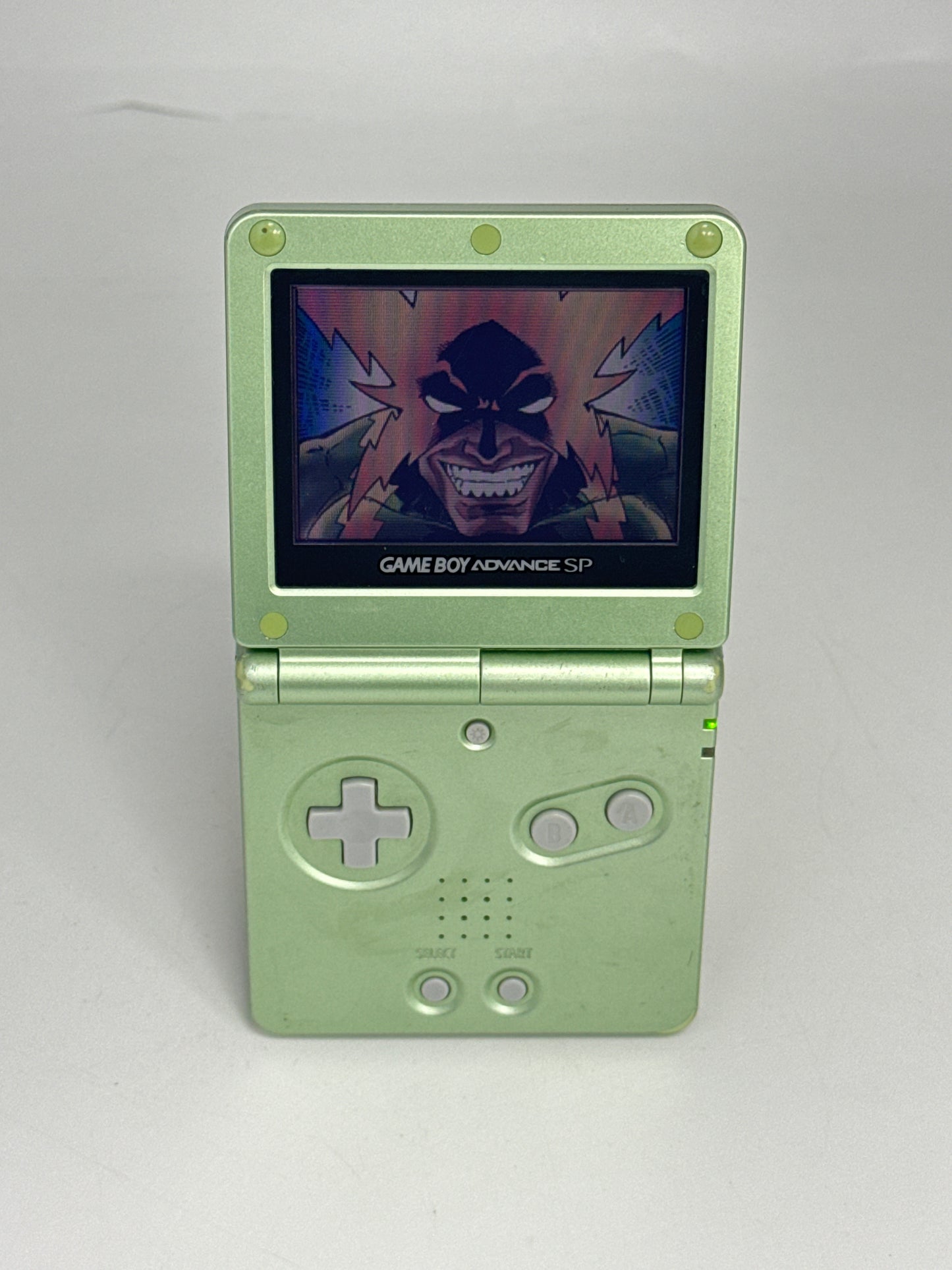 Nintendo Game Boy Advance SP AGS-001 Green Console #652 w/ Charger