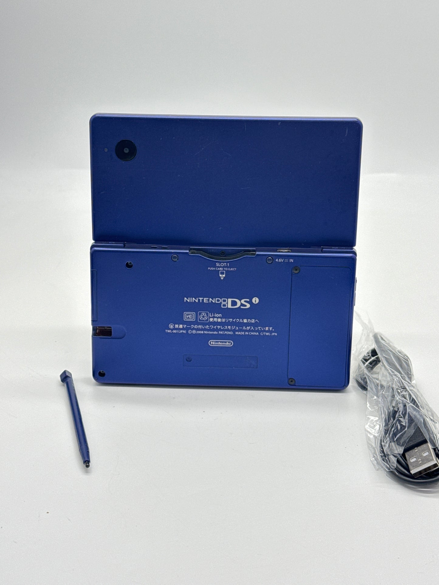 Nintendo DSi TWL-001(JPN) Blue Console #419 w/ Stylus & Charger