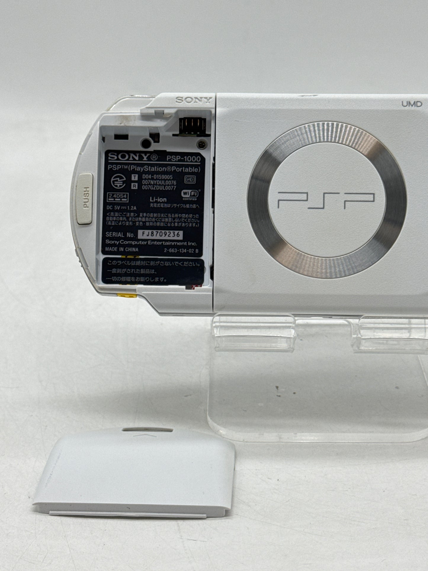 Sony Playstation Portable PSP-1000 Handheld Console White