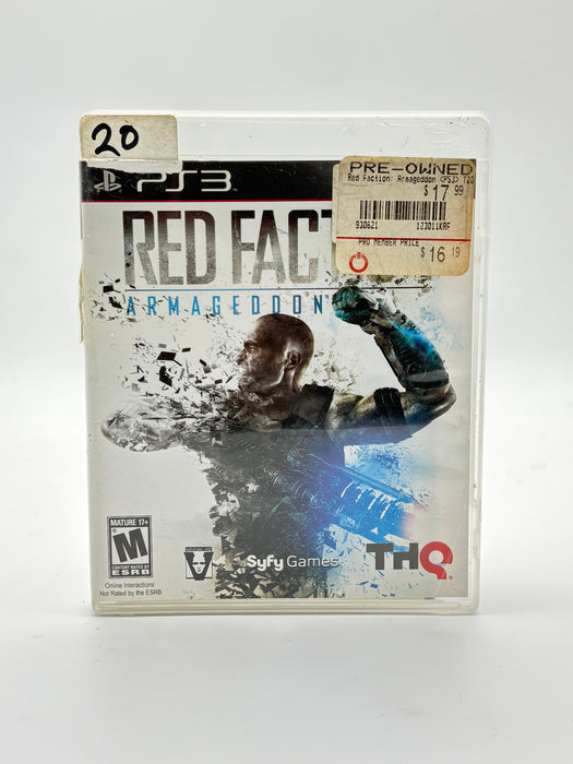 Red Faction: Armageddon - Sony PlayStation 3 PS3