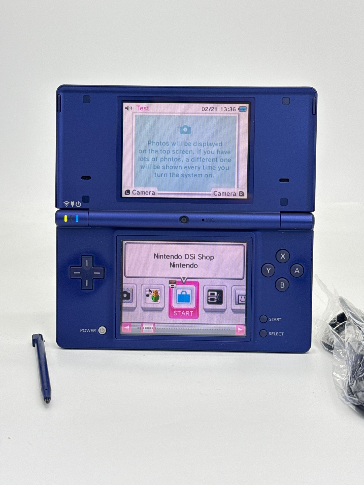 Nintendo DSi TWL-001(JPN) Blue Console #419 w/ Stylus & Charger
