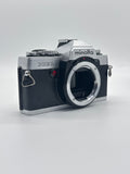 Minolta XG-1 Film Camera w/ 80-200mm Telephoto Lens MC Zoom UNTESTED AS IS READ image 5