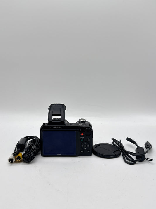 Nikon Coolpix L110 Black Digital Camera UNTESTED