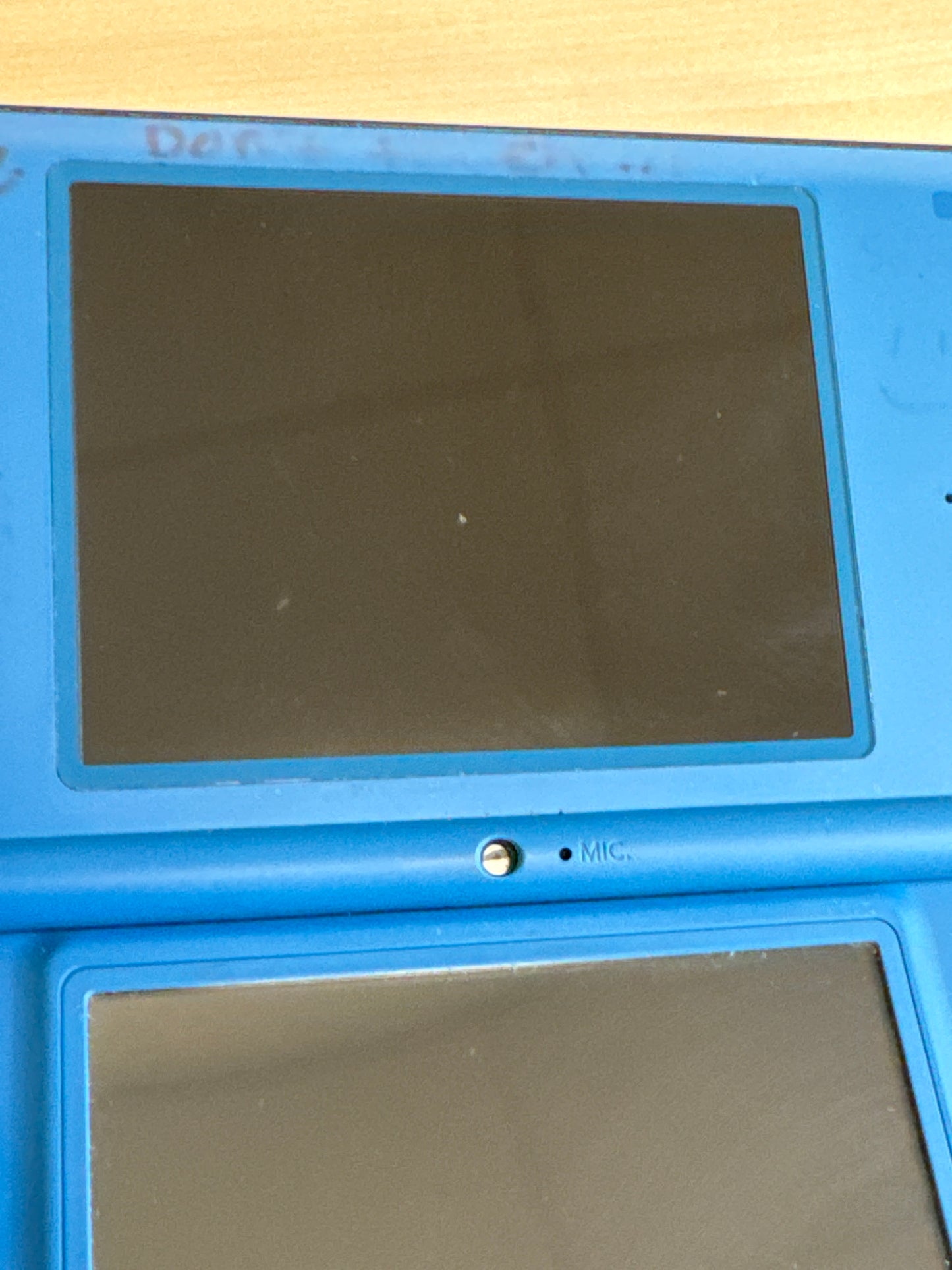 Nintendo DSi XL UTL-001(USA) Handheld Game Console Blue - Loose Hinge