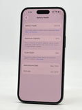 Unlocked Apple iPhone 15 A2846 128GB Black 82% BH - Cracked Screen image 4