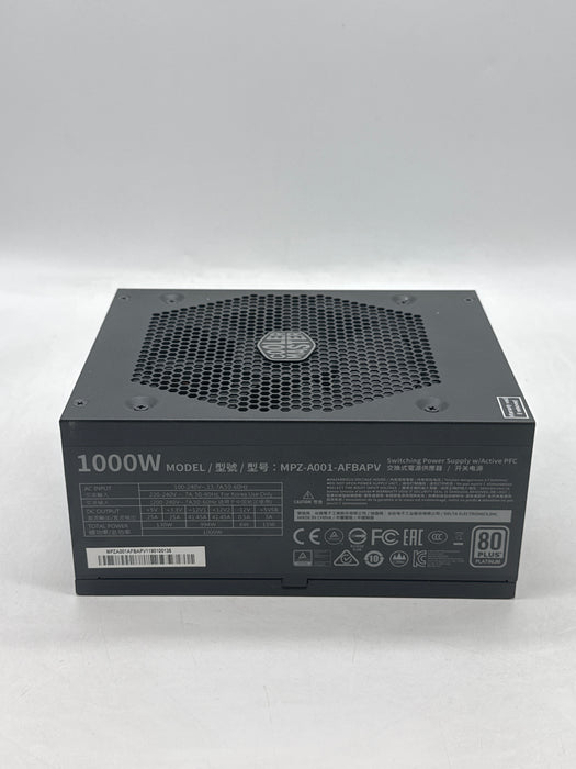 Cooler Master MPZ-A001-AFBAPV V1000 Platinum 1000W 80+ Platinum Power Supply