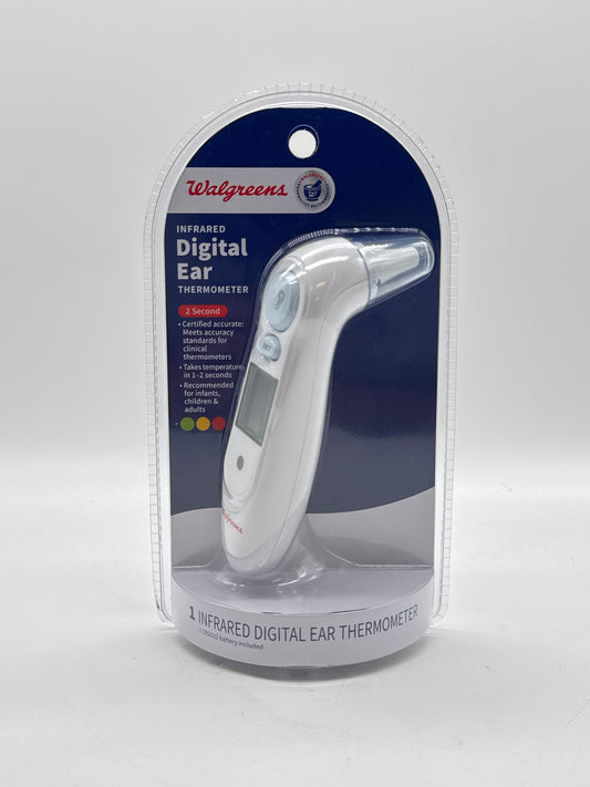 New Walgreens Ear Digital Thermometer Memory Infants