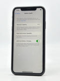 Unlocked  Apple iPhone XR A1984 128GB Black 90% BH - White Spot, Cracked Back image 4