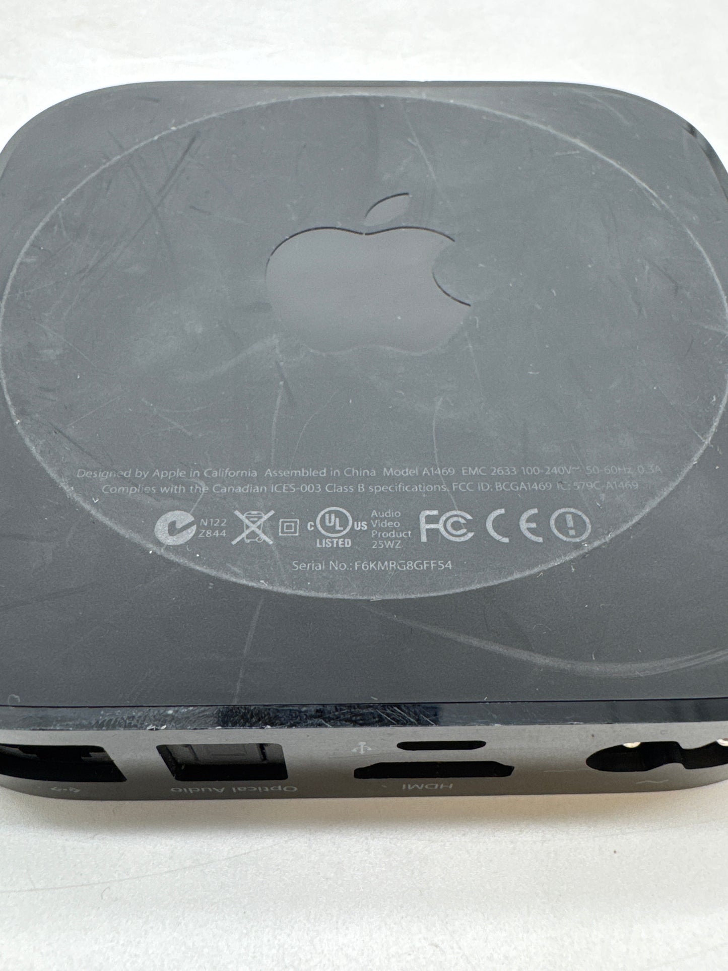 Apple TV 3rd Generation A1469 Digital HD Media Streamer - Black