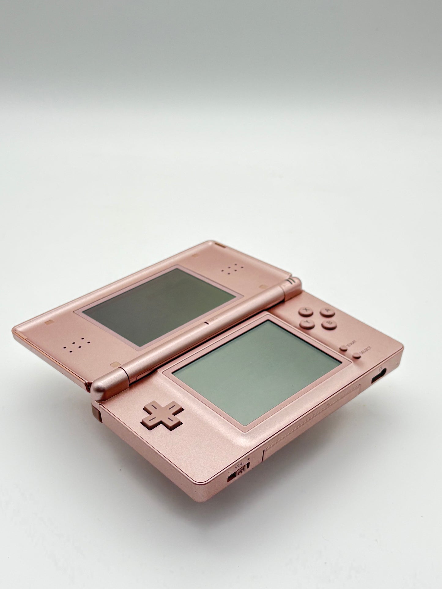 Nintendo DS Lite USG-001 Metallic Rose Console UNTESTED AS IS #304
