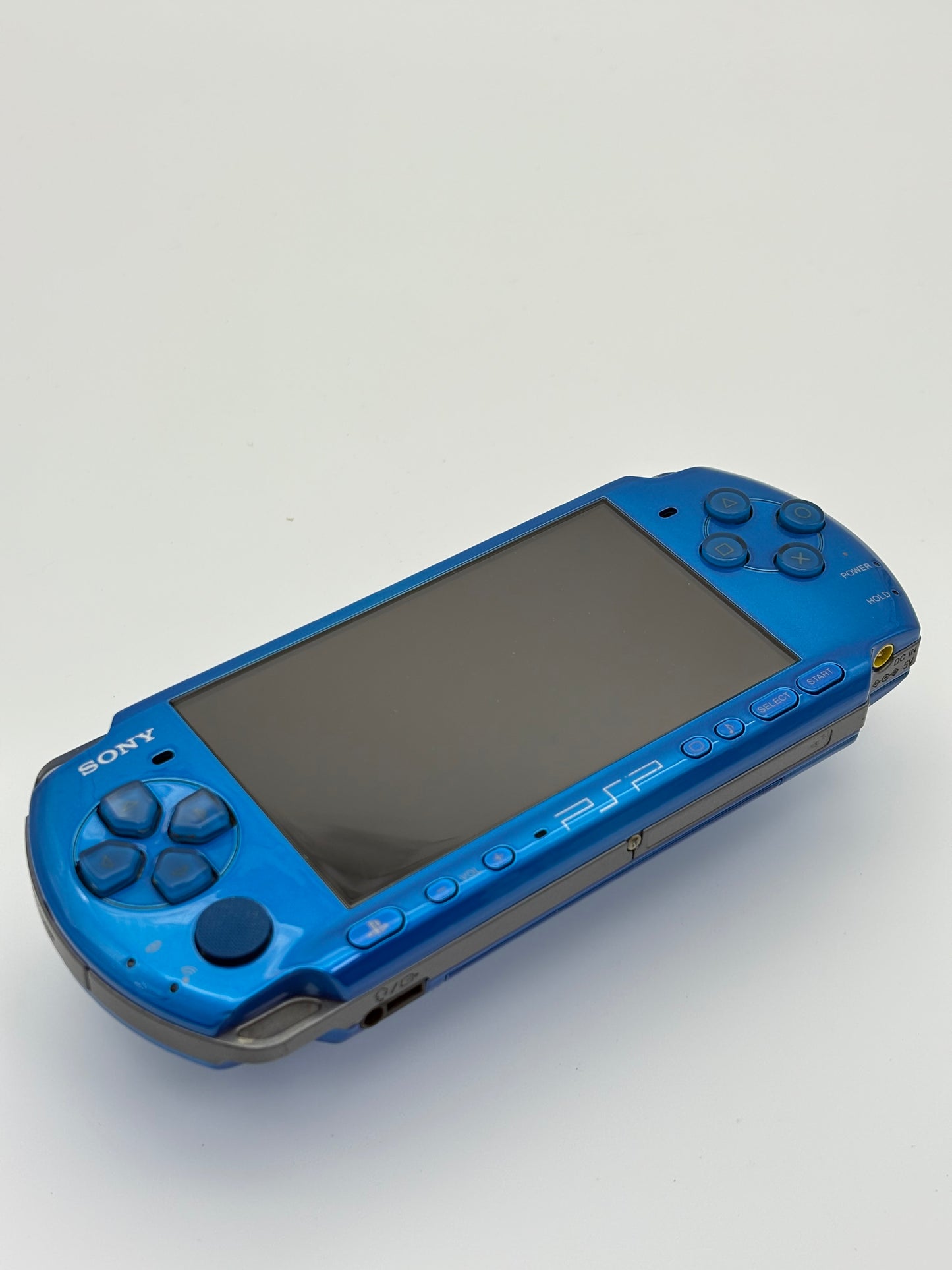 Sony PSP-3000 Vibrant Blue Console #216 w/2400 mAh Battery
