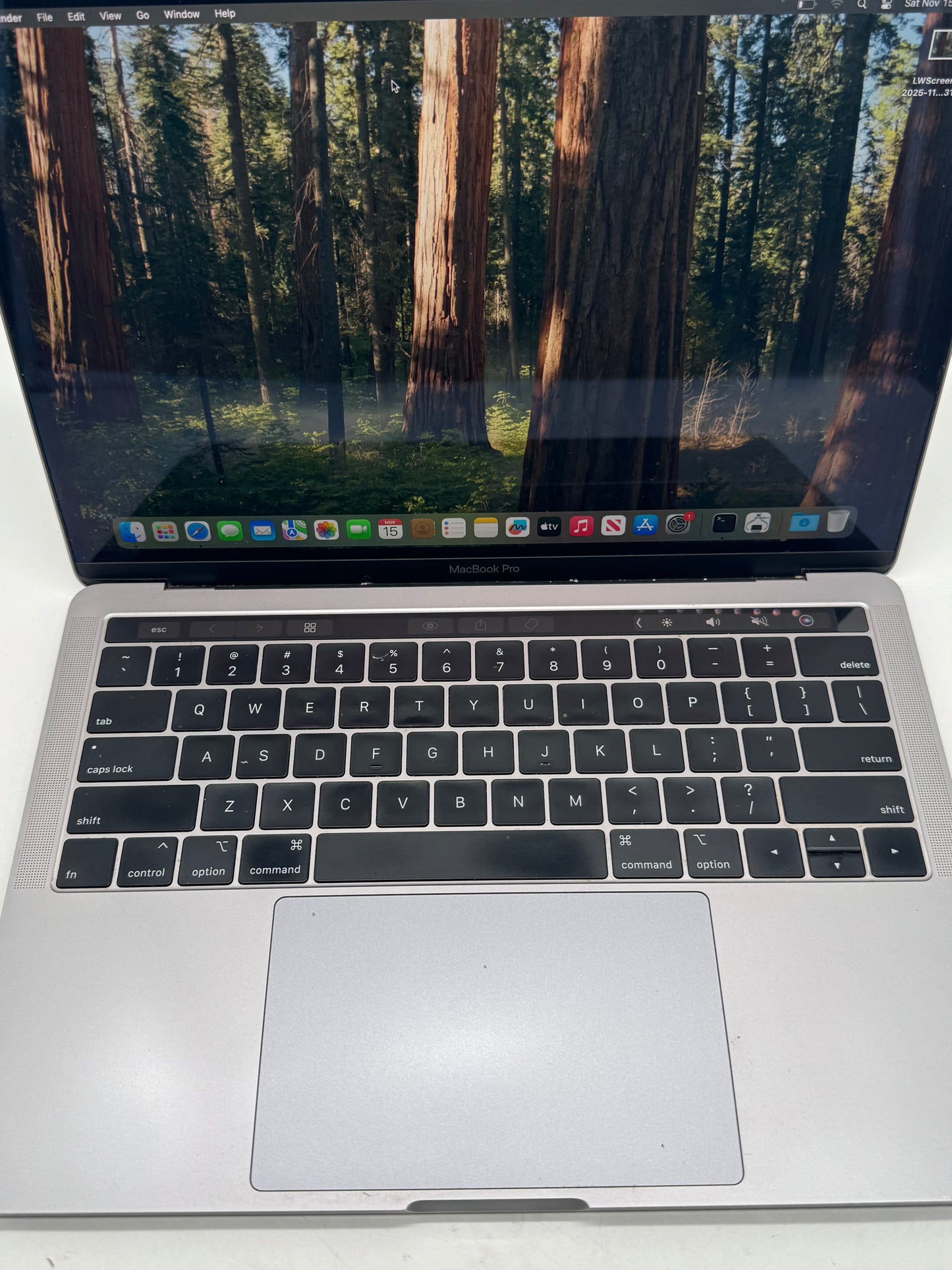 2019 Apple Macbook Pro 13" A1989 Core i7 2.8GHz 16GB RAM 1TB SSD Space Gray