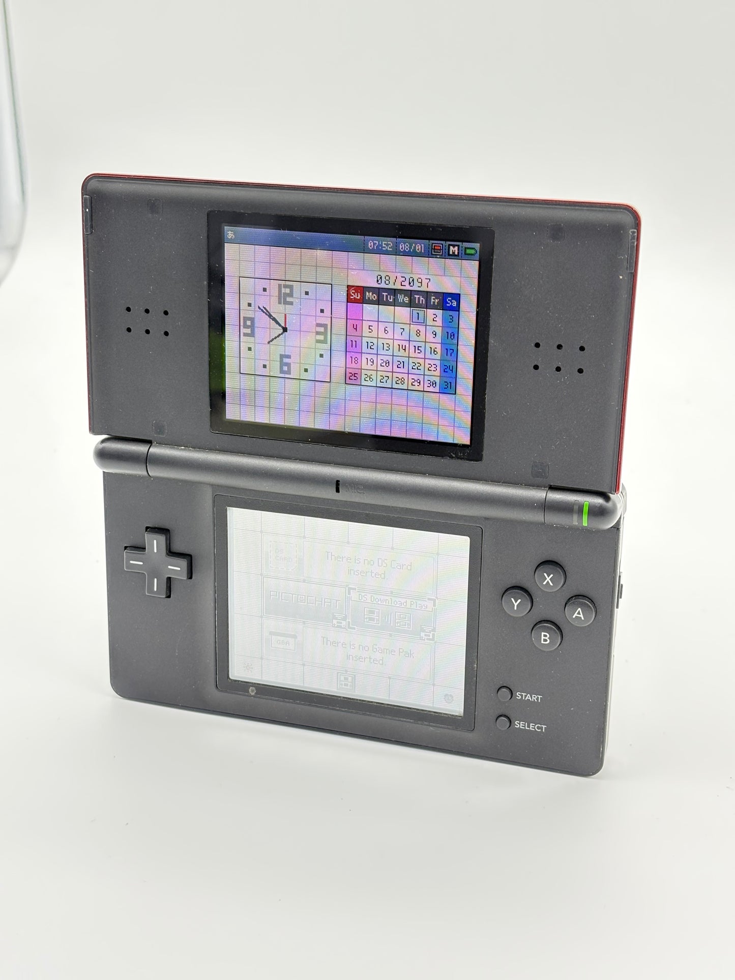 Nintendo DS Lite USG-001 Red Console UNTESTED AS IS #312