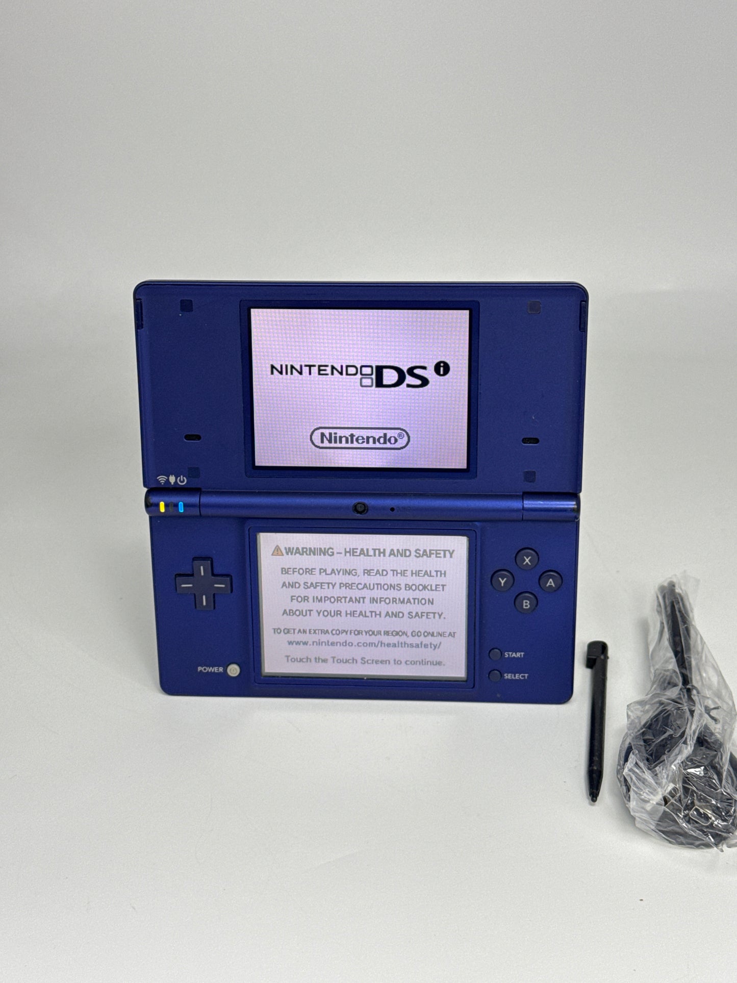 Nintendo DSi TWL-001(JPN) Blue Console #418 w/ Stylus & Charger