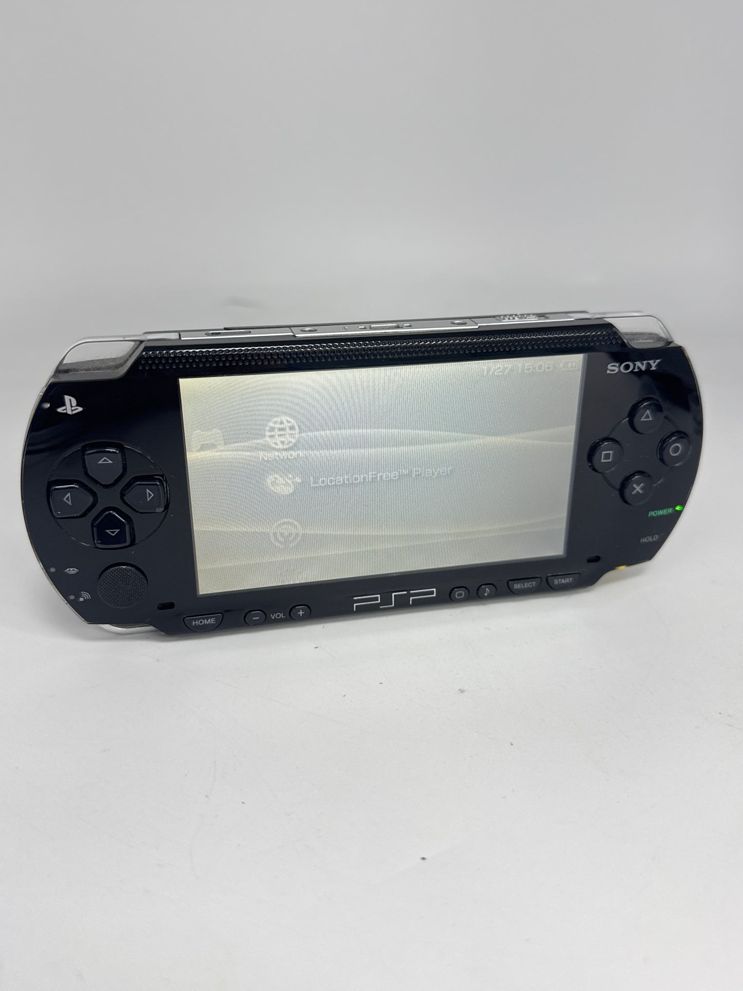 Sony PSP-1000 Piano Black Console #298 w/2400mAh Battery No Charger