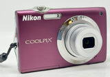 Nikon COOLPIX S3000 12MP 4x Zoom Purple Digital Camera image 4