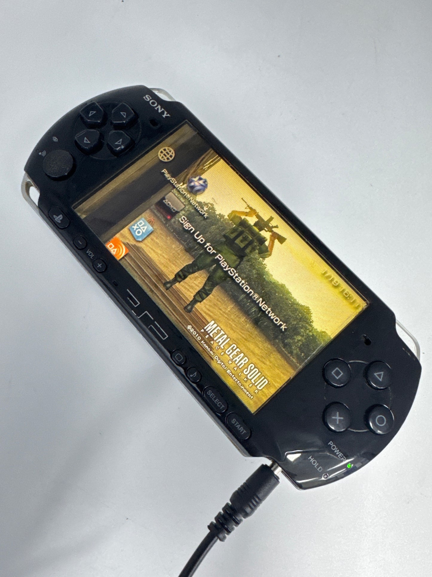 Sony PSP-3000 Black Console #242 No Battery or Lid No Charger AS IS