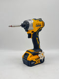 DeWalt DCF809 20V MAX Brushless 1/4" Impact Driver Black Tool Only Used image 1