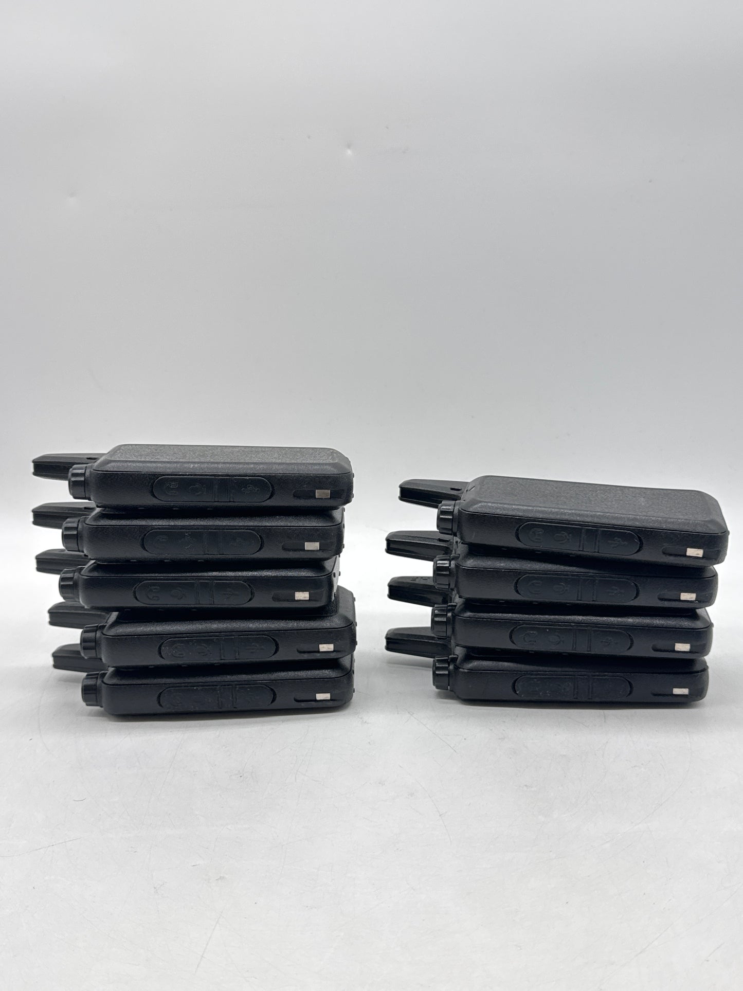 Lot of 9 Retevis RETC 15 RT22 Two-Way UHF Radio Walkie-Talkie with Battery