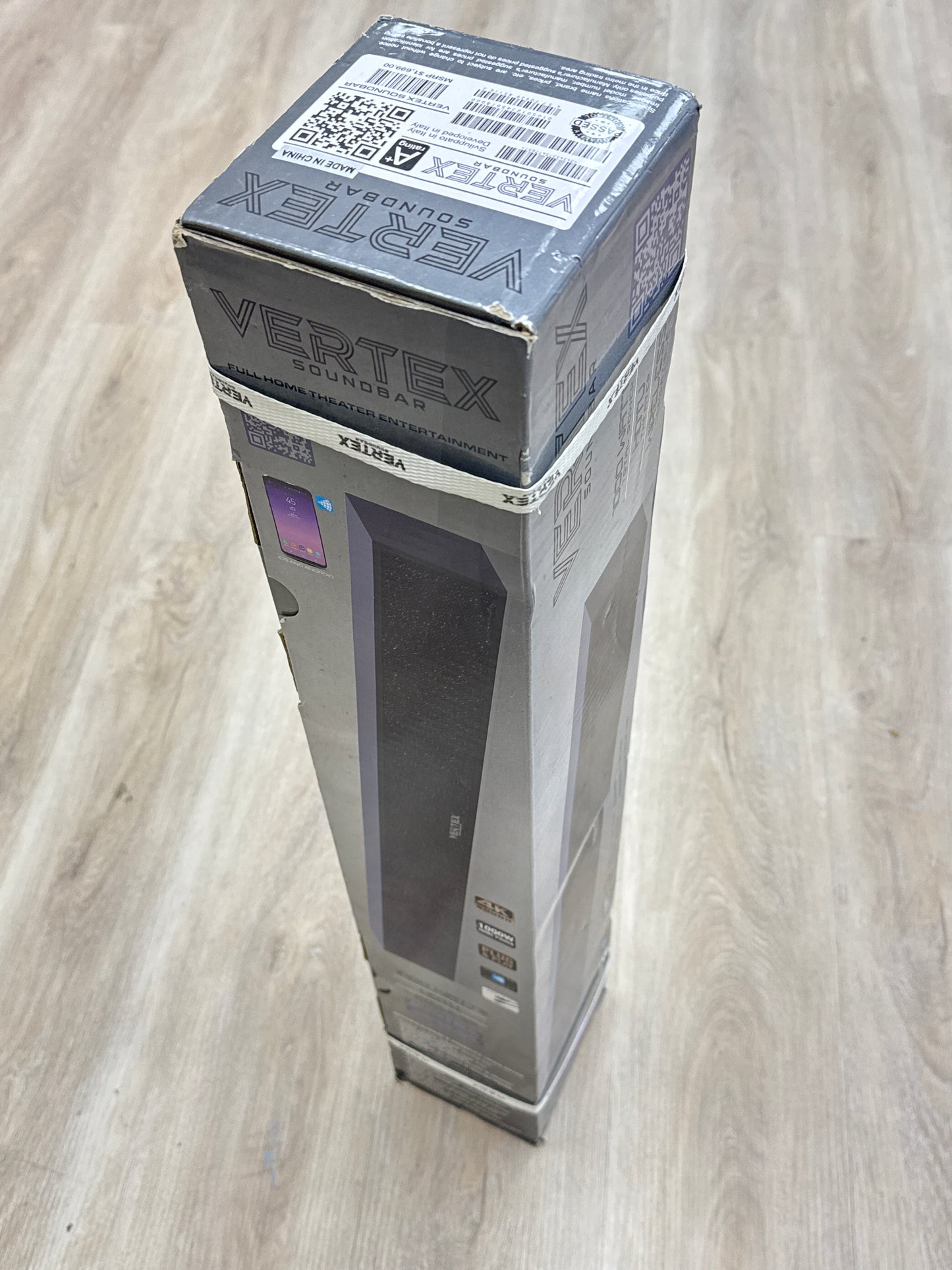 Vertex Soundbar 1000 Watts Wireless Compatible Home Theater Speaker FACTORY SEALED