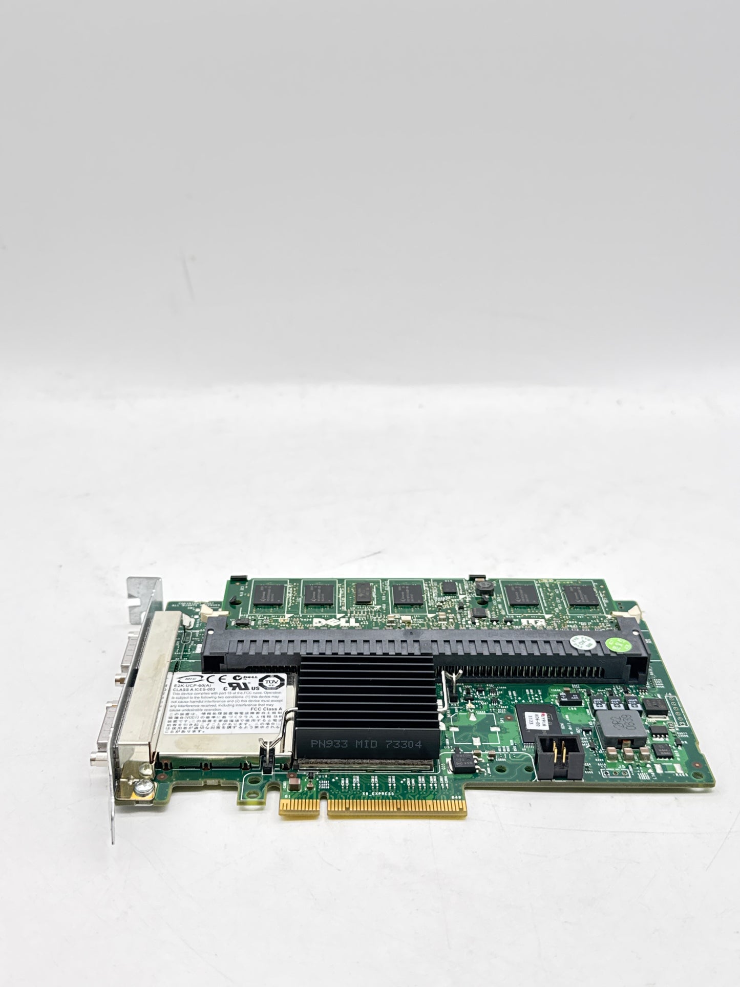 Dell PERC 6/E SAS PCI-e RAID Controller w/512MB & Battery J155F