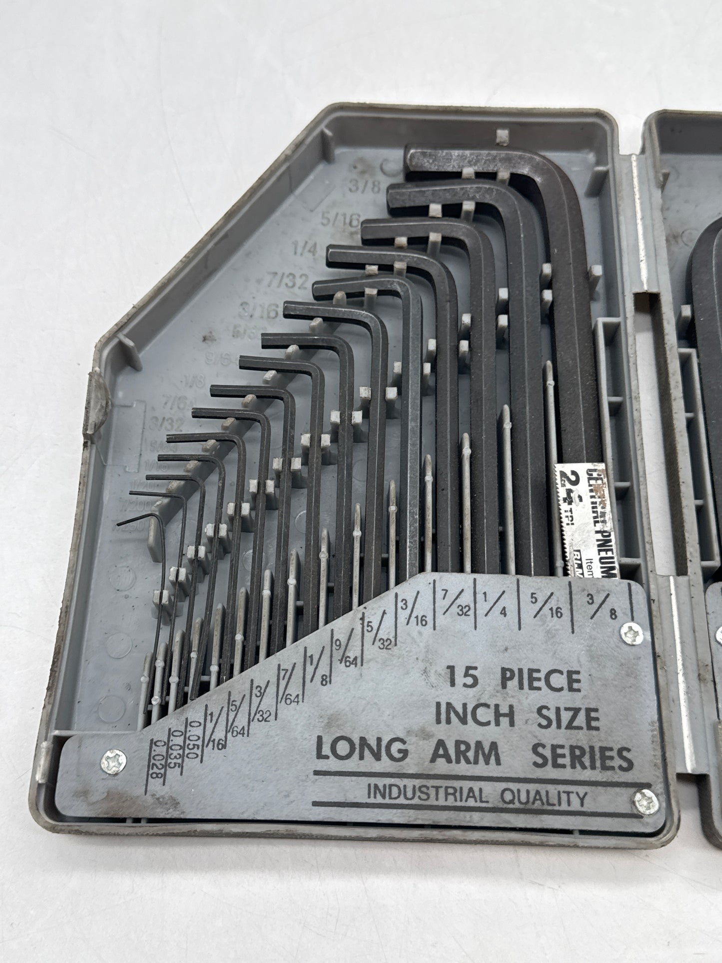 15 Pieces Short Arm Series, 15-Pieces Long Arm Series Hex Key