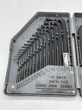 15 Pieces Short Arm Series, 15-Pieces Long Arm Series Hex Key image 2