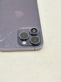 Unlocked Apple iPhone 14 Pro Max A2651 128GB Deep Purple - Cracked Read! image 5