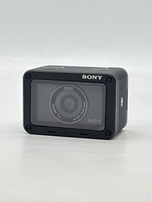Sony Cyber-Shot DSC-RX0 II Digital Camera w 4k Video recording Black