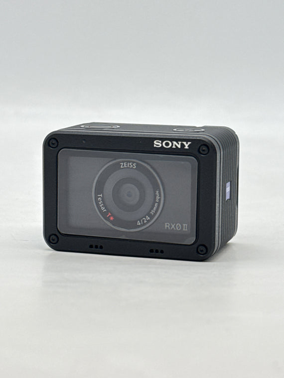 Sony Cyber-Shot DSC-RX0 II Digital Camera w 4k Video recording Black