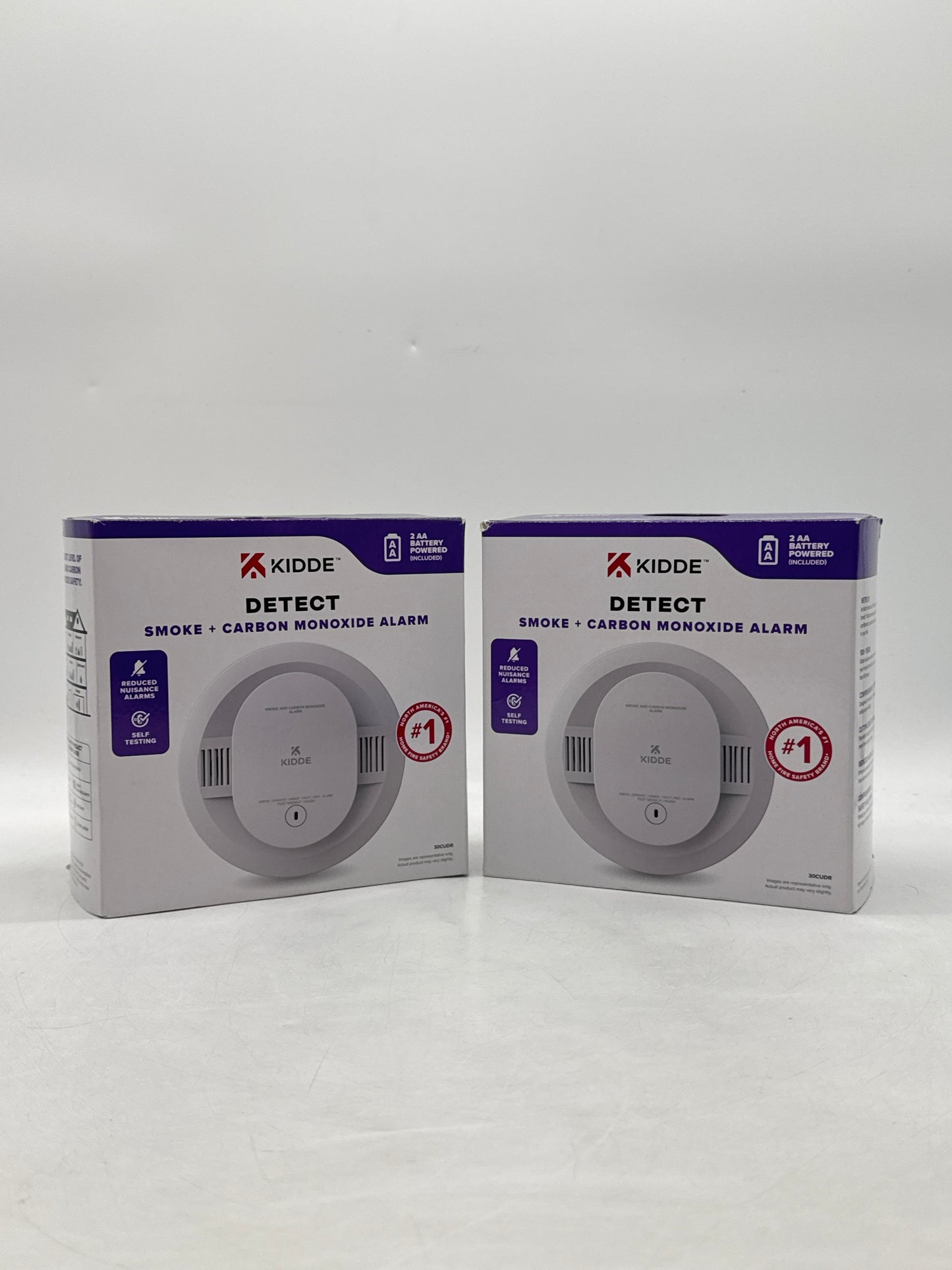 New Kidde 30CUDR Smoke & Carbon Monoxide Detector - Lot of 2